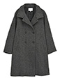 ヘリンボーンスタンドカラーコート | 8度 服装